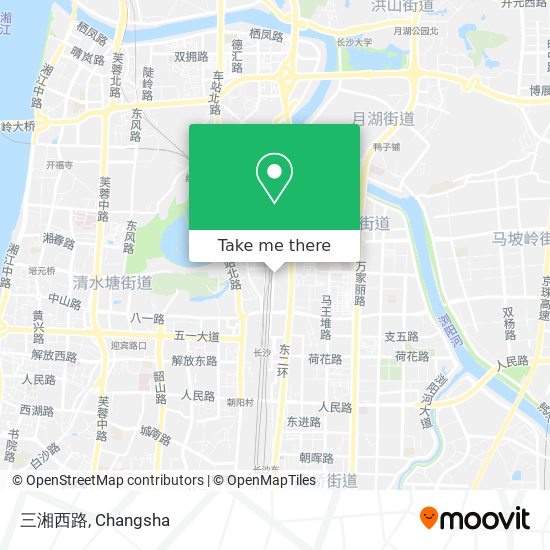三湘西路 map