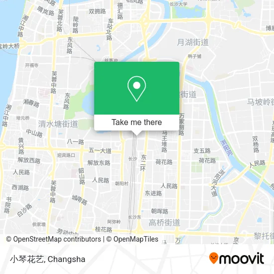 小琴花艺 map