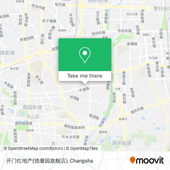 开门红地产(德馨园旗舰店) map