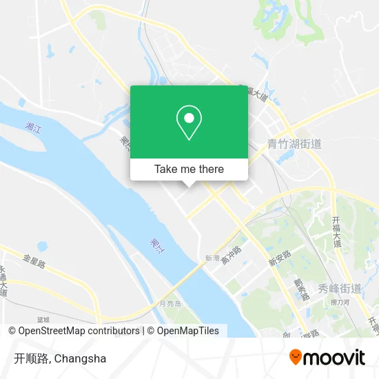 开顺路 map