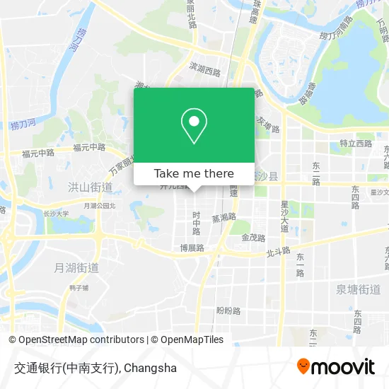 交通银行(中南支行) map