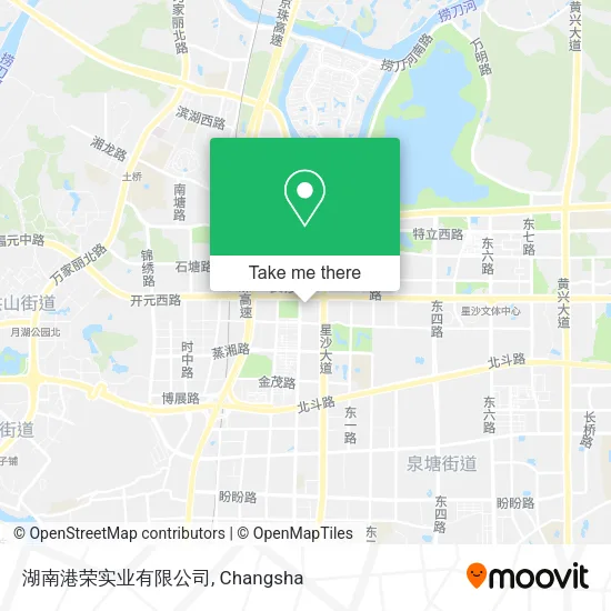 湖南港荣实业有限公司 map