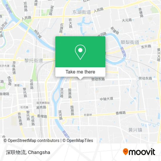 深联物流 map