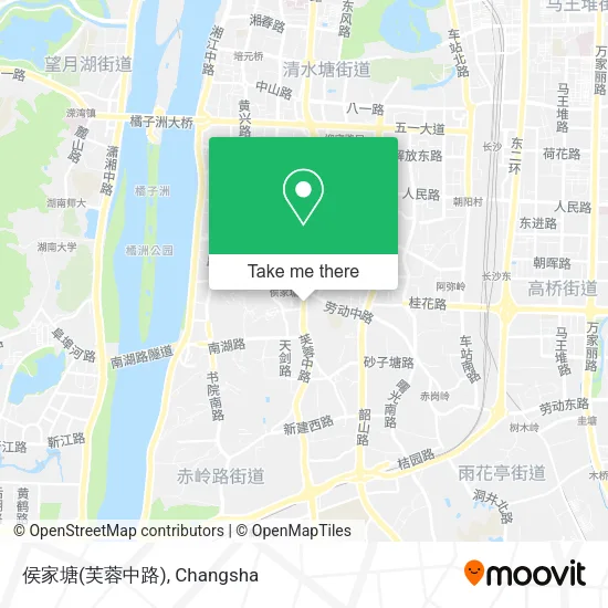 侯家塘(芙蓉中路) map
