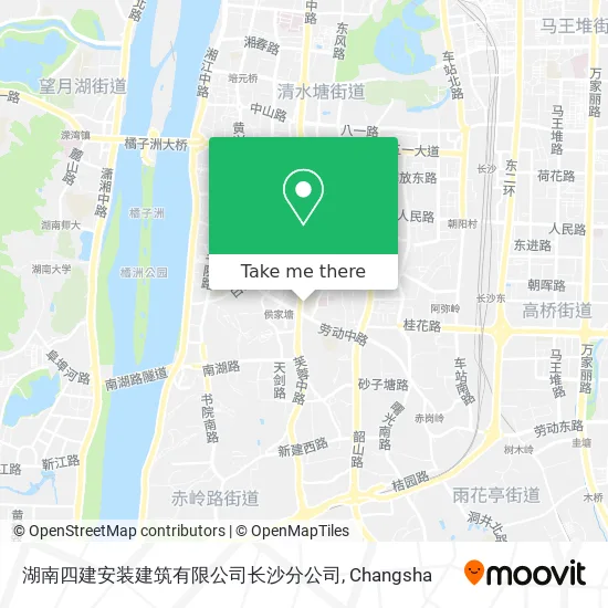 湖南四建安装建筑有限公司长沙分公司 map
