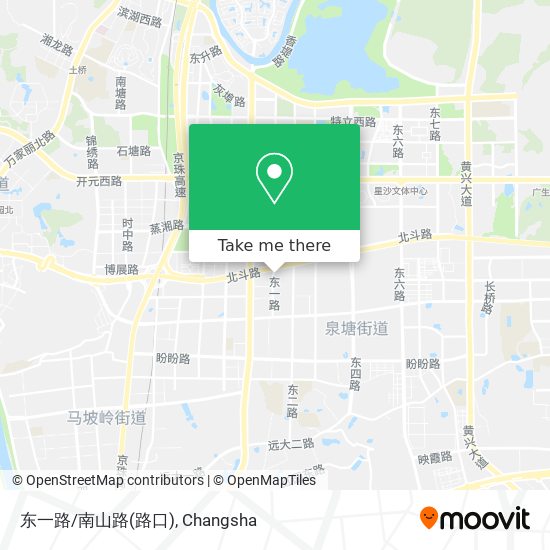 东一路/南山路(路口) map