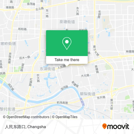 人民东路口 map