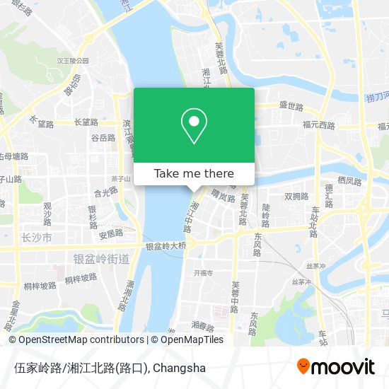 伍家岭路/湘江北路(路口) map