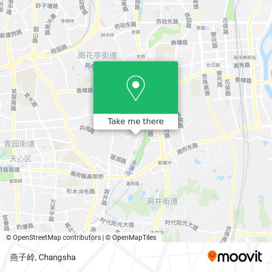 燕子岭 map