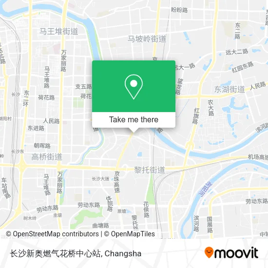 长沙新奥燃气花桥中心站 map