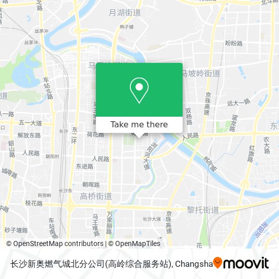长沙新奥燃气城北分公司(高岭综合服务站) map