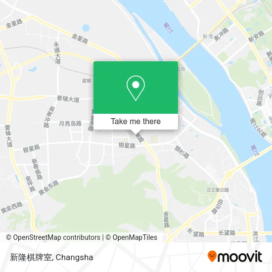 新隆棋牌室 map