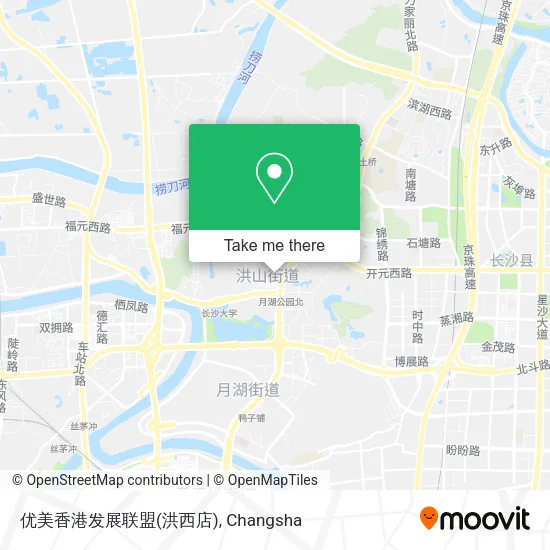 优美香港发展联盟(洪西店) map
