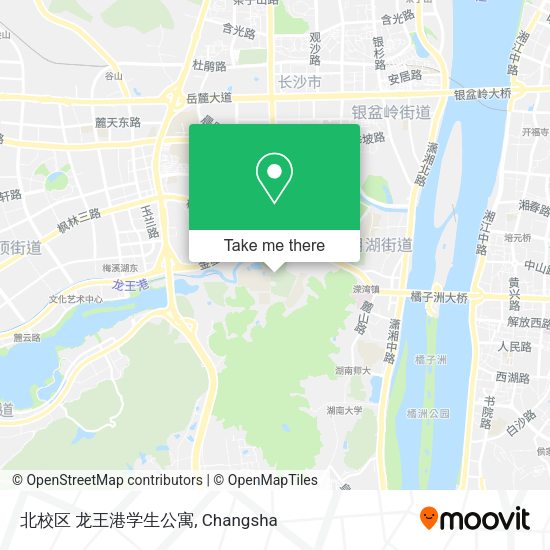 北校区 龙王港学生公寓 map
