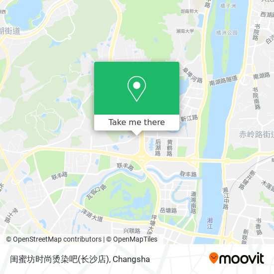 闺蜜坊时尚烫染吧(长沙店) map