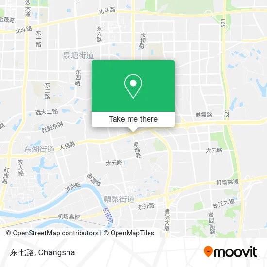 东七路 map