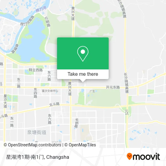 星湖湾1期-南1门 map