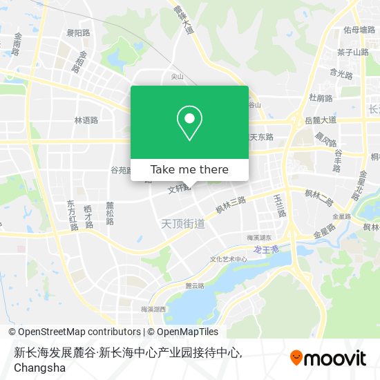 新长海发展麓谷·新长海中心产业园接待中心 map