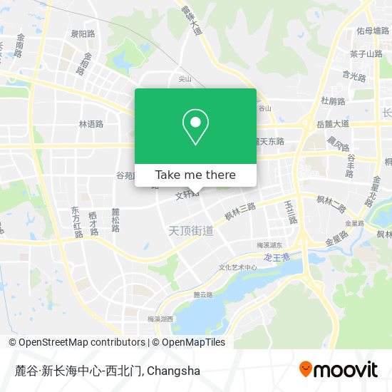 麓谷·新长海中心-西北门 map