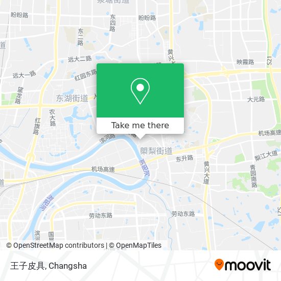 王子皮具 map