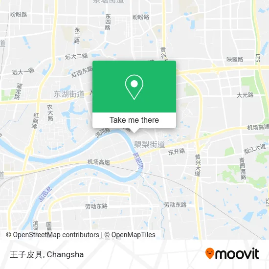 王子皮具 map