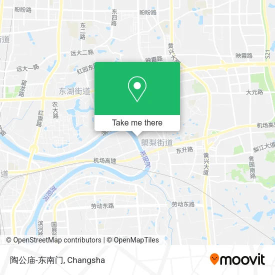 陶公庙-东南门 map