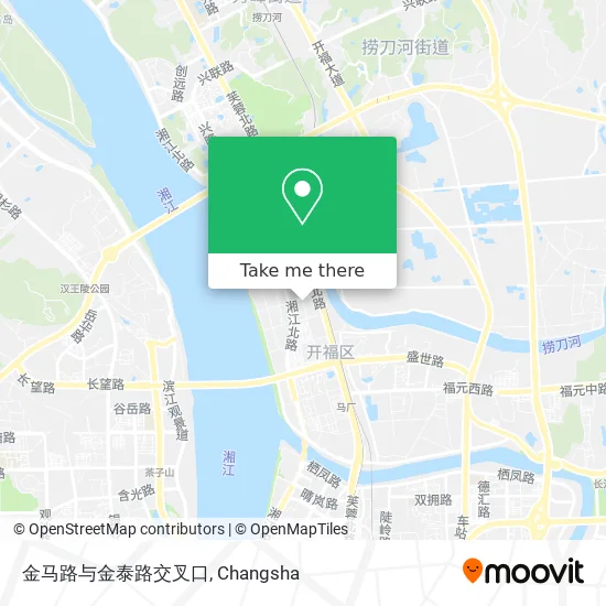 金马路与金泰路交叉口 map