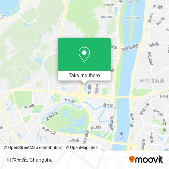 贝尔安亲 map