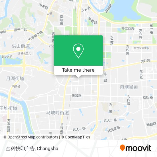 金科快印广告 map