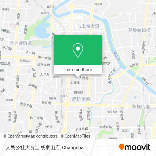 人民公社大食堂 杨家山店 map
