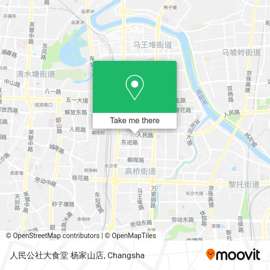 人民公社大食堂 杨家山店 map