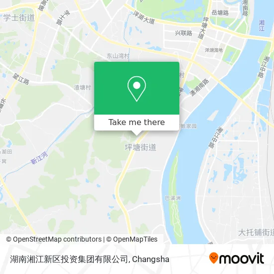 湖南湘江新区投资集团有限公司 map