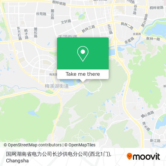 国网湖南省电力公司长沙供电分公司(西北1门) map
