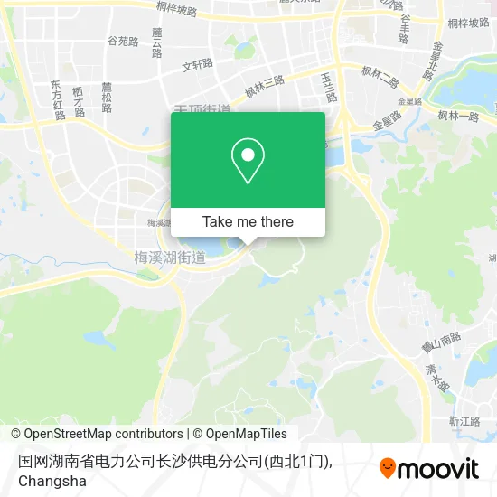 国网湖南省电力公司长沙供电分公司(西北1门) map