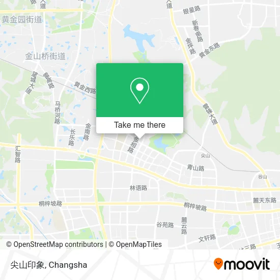 尖山印象 map