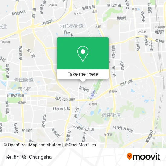 南城印象 map