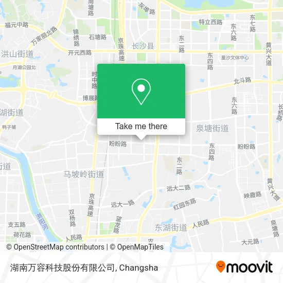 湖南万容科技股份有限公司 map