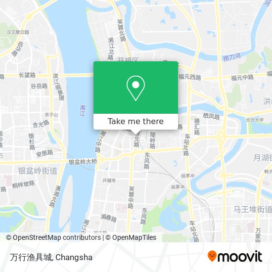 万行渔具城 map