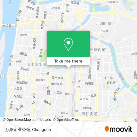 万象企业公馆 map