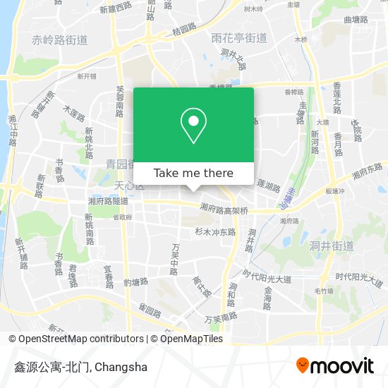 鑫源公寓-北门 map