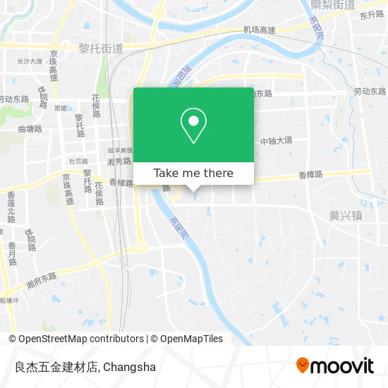 良杰五金建材店 map