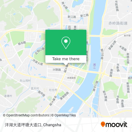 洋湖大道坪塘大道口 map