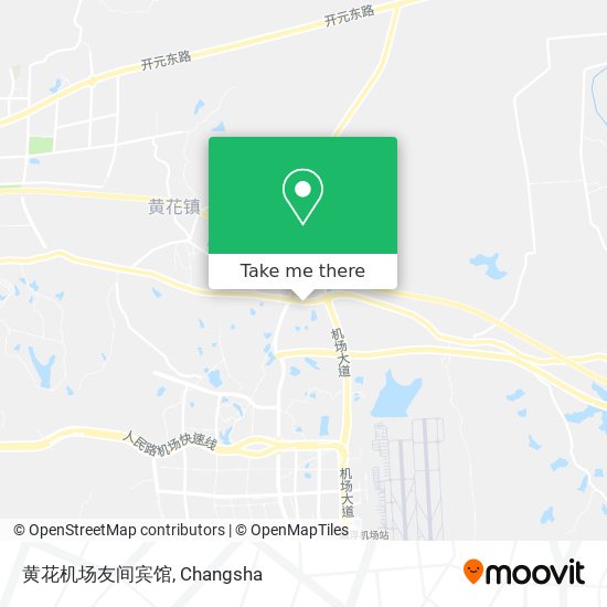 黄花机场友间宾馆 map