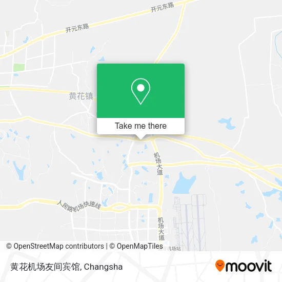黄花机场友间宾馆 map