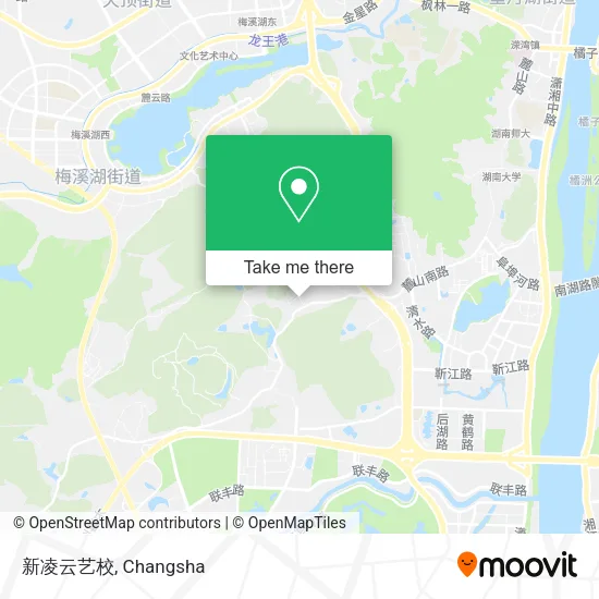 新凌云艺校 map