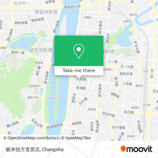 极米悦方直营店 map