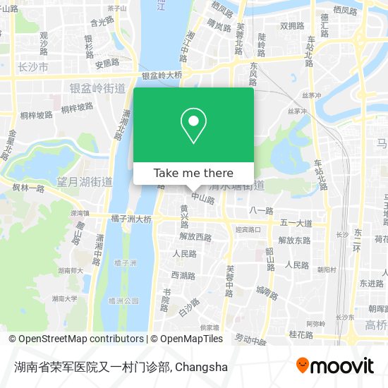 湖南省荣军医院又一村门诊部 map