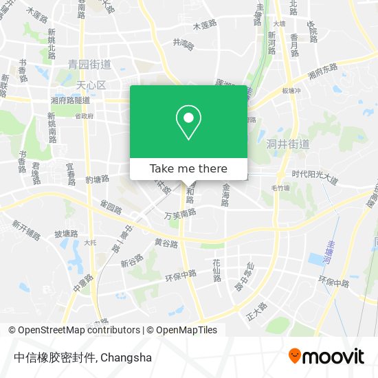 中信橡胶密封件 map
