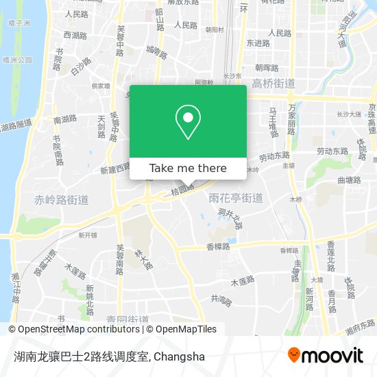 湖南龙骧巴士2路线调度室 map