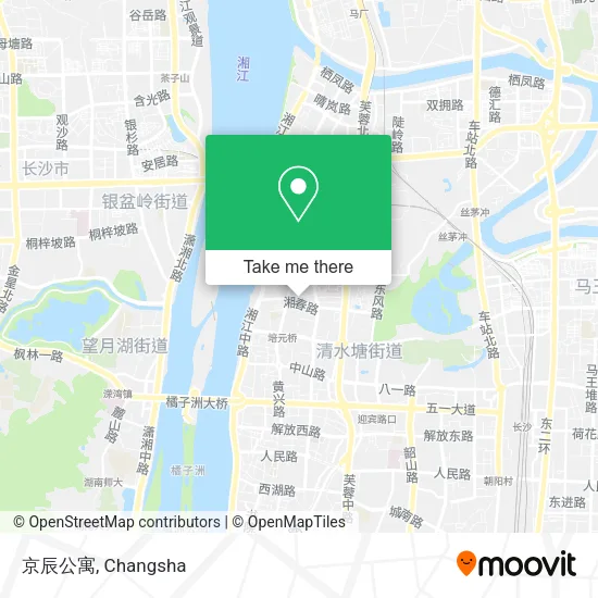 京辰公寓 map